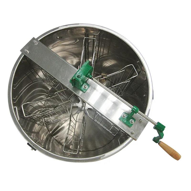 수동 제어 꿀 추출기, 양봉장 원심분리기, 꿀 양동이, 스테인리스 스틸 하이 퀄리티 도구, 6 프레임