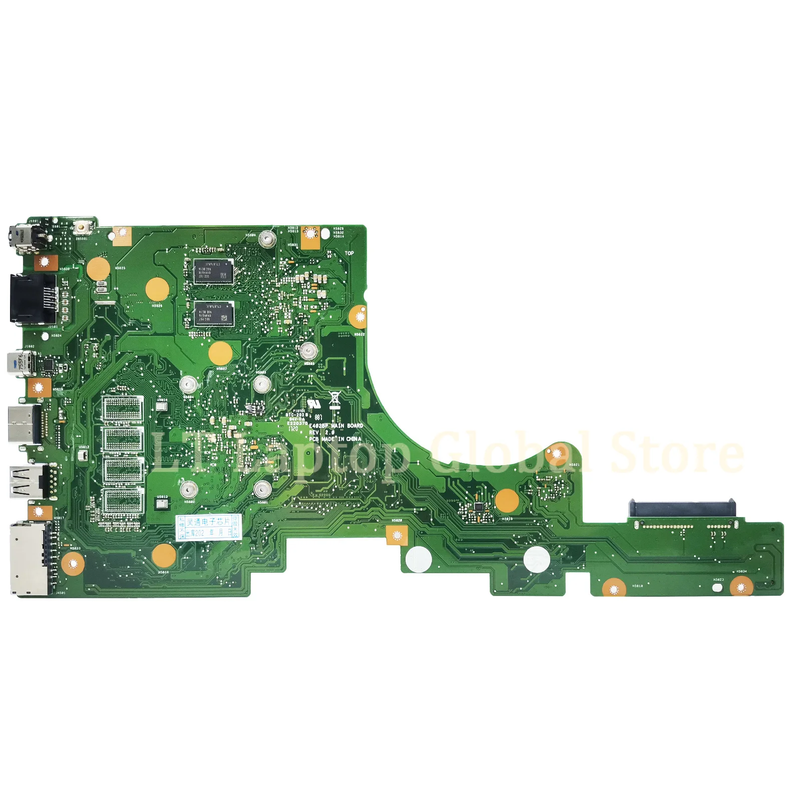 E402BA Mainboard E402BP L402BA X402BP L402BP F402BA F402BP Laptop Motherboard E2-9000 A6-9200 A9-9420 CPU 2G/4G/8G-RAM