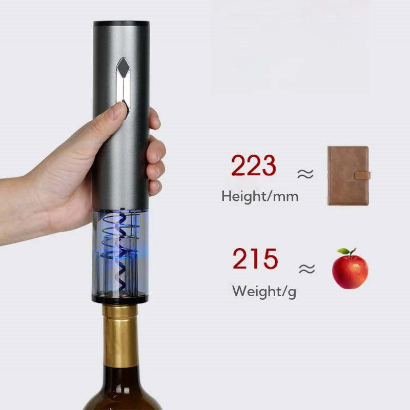 Electric Automatic Wine Bottle Opener Corkscrew With Foil Cutter Wine Beer Bottle Opener For Bar Party