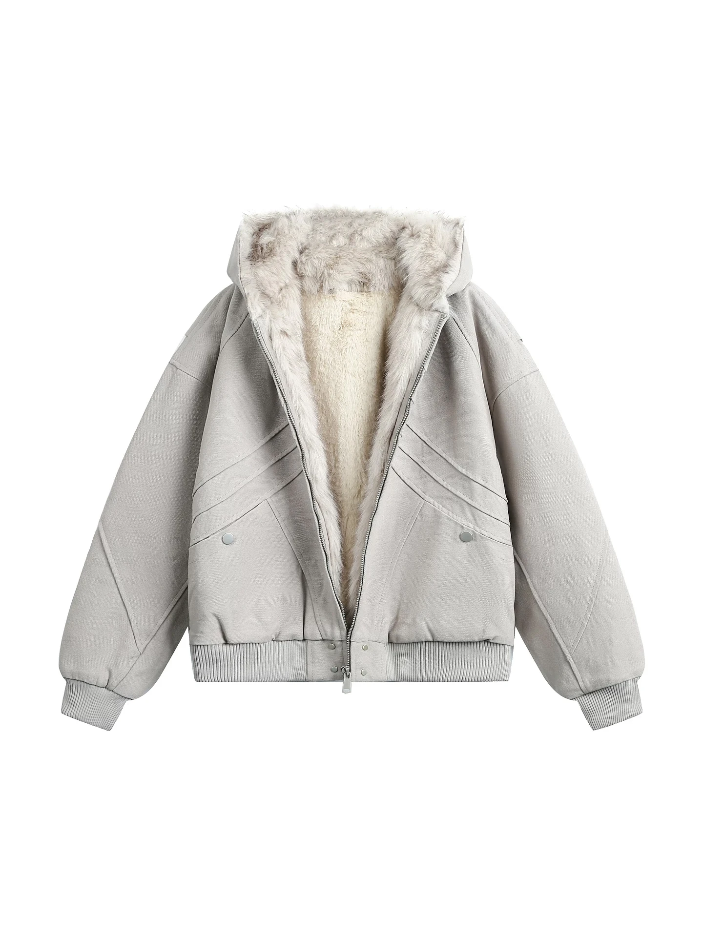 

American High Street Thiened Hooded Cotton Jaet Retro Boxy ape Coat for Men And Women Winter Warm Faionable Outerwear