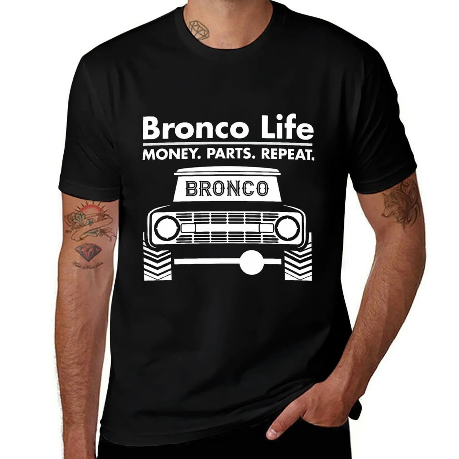 Bornco Life Offroad T-Shirt Casual Minimalist Short Sleeve Top