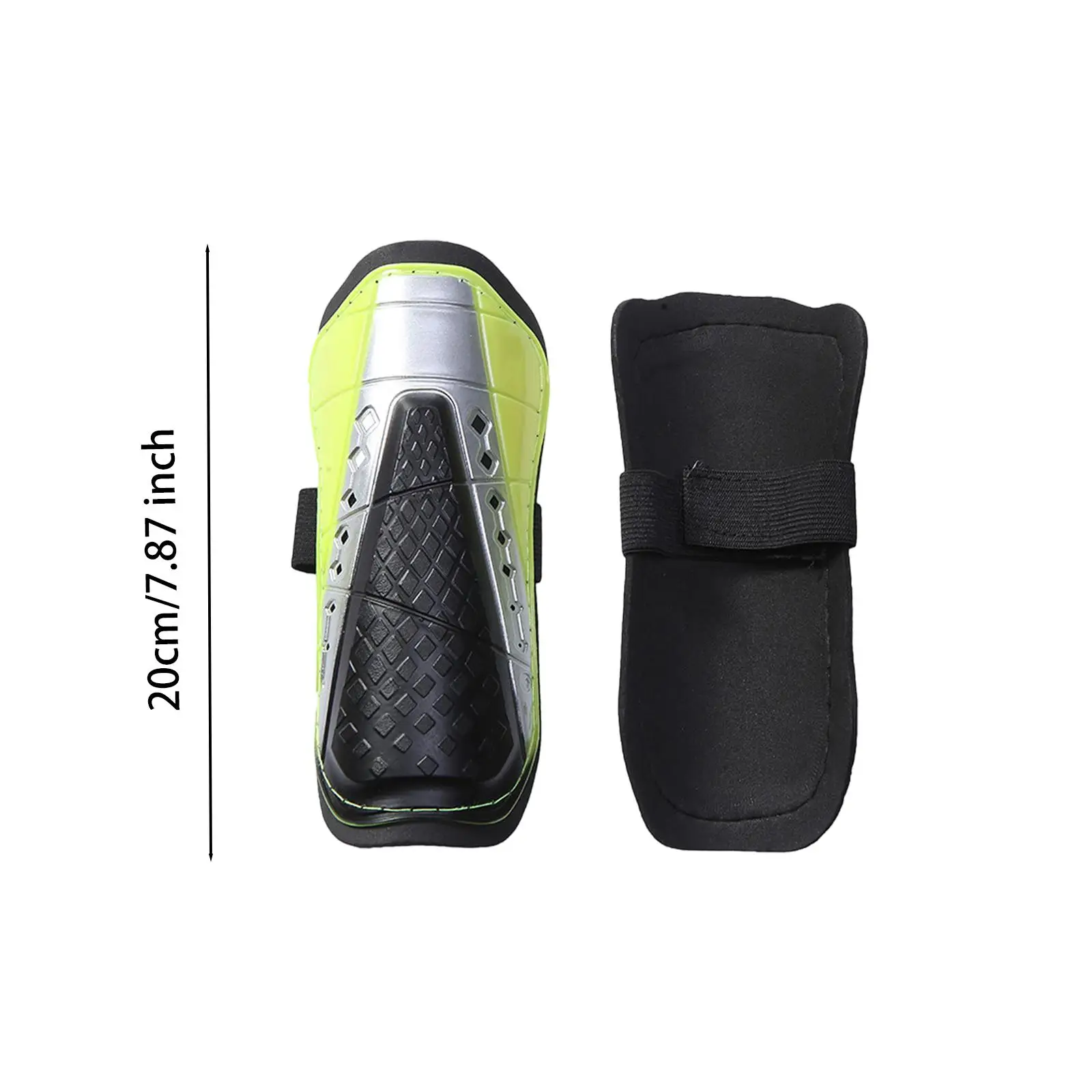 واقي ساق كرة القدم لحماية الساق للرجال والنساء، لعبة كرة القدم، وسادة EVA خفيفة الوزن قابلة للتنفس، معدات حماية لكرة القدم #6