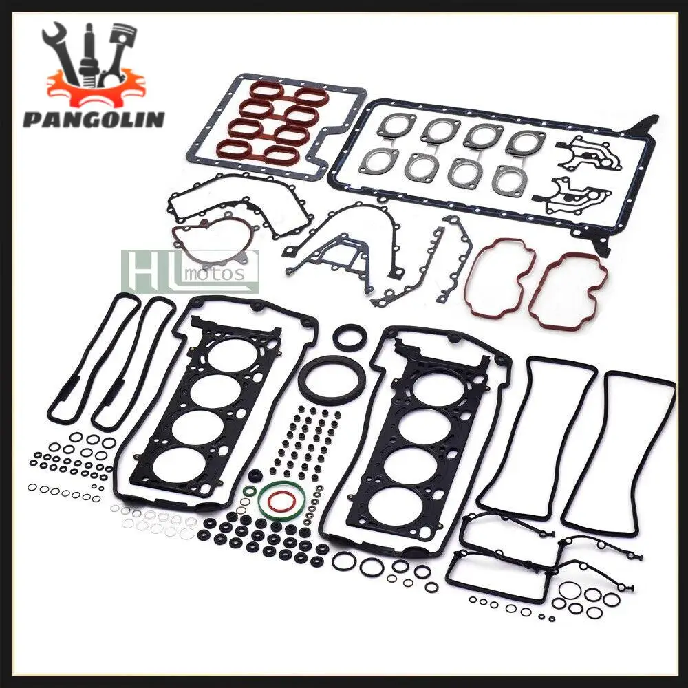 Rebuild Engine Seals Gaskets Kit For BMW X5 540i 740i E38 E39 E53 4.4L V8 M62B44 Engines Components Engine Rebuilding Kits