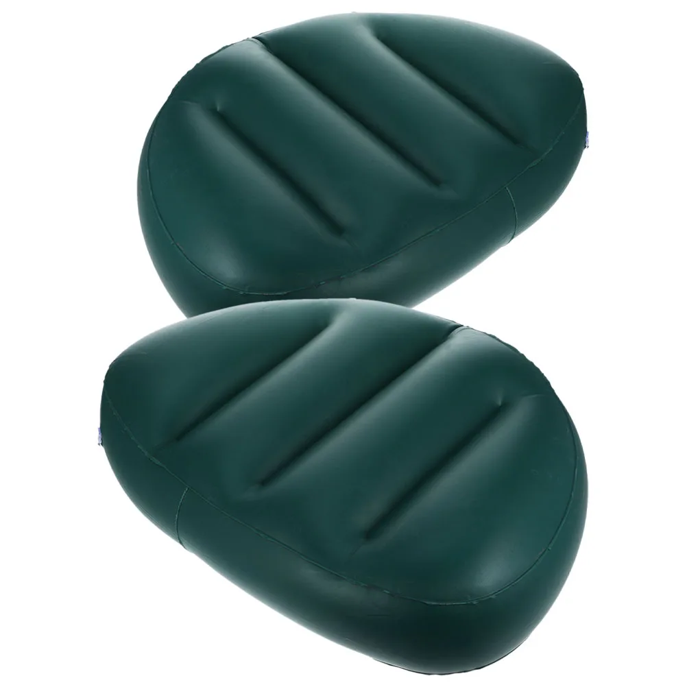 

2Pcs Inflatable Seat Cushions for Boats High Resilience Breathable Lightweight Portable Outdoor Drifting Rafting Pad