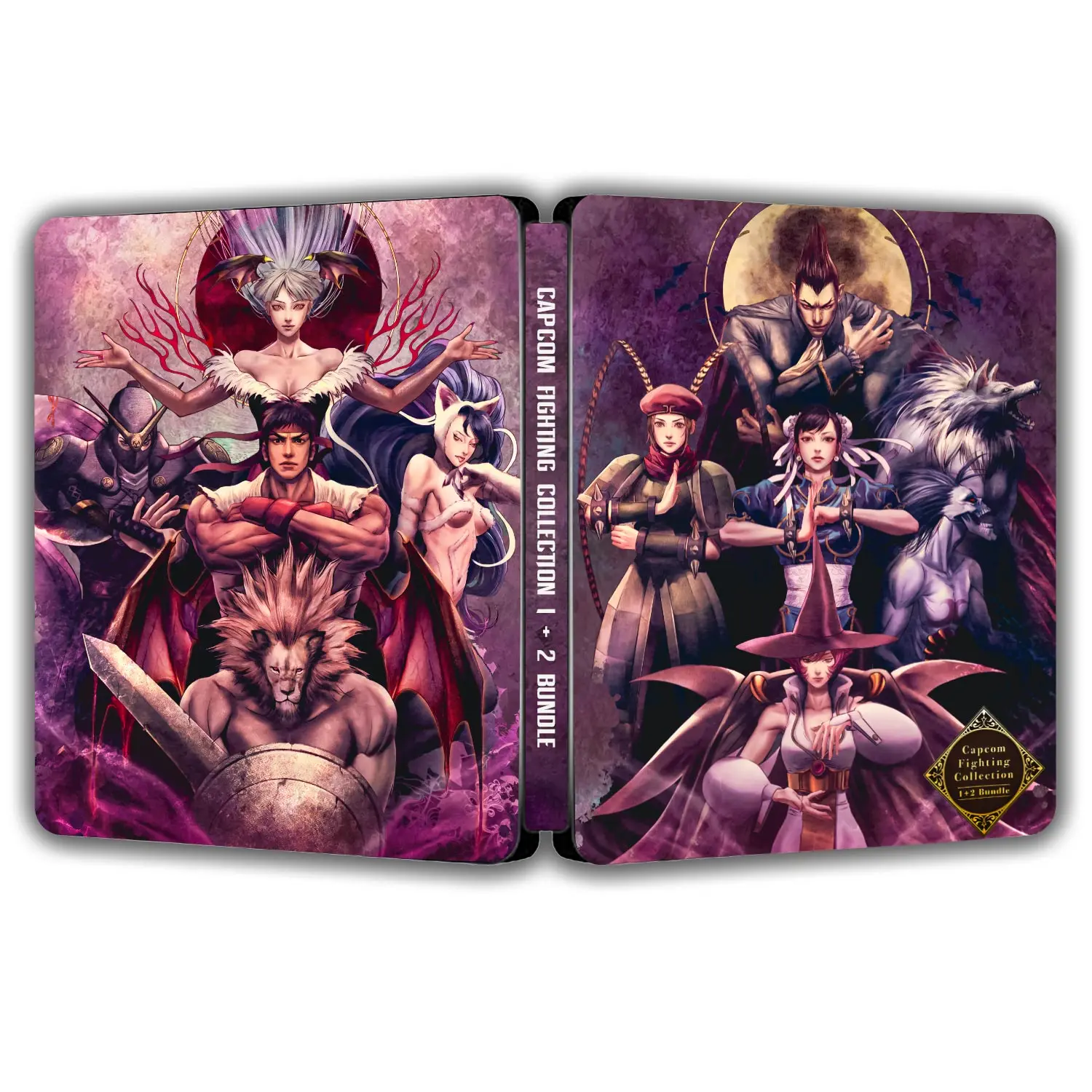 

Capcom Fighting Collection 1 + 2 Bundle Steelcase FantasyBox (Customization,Steel case,Game CD not included)