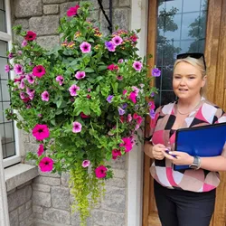 Fall Outdoor UV Simulation Artificial Flowers Bushes High Quality UV Resistant Fake Flowers Home Decor Decor For Garden 2024