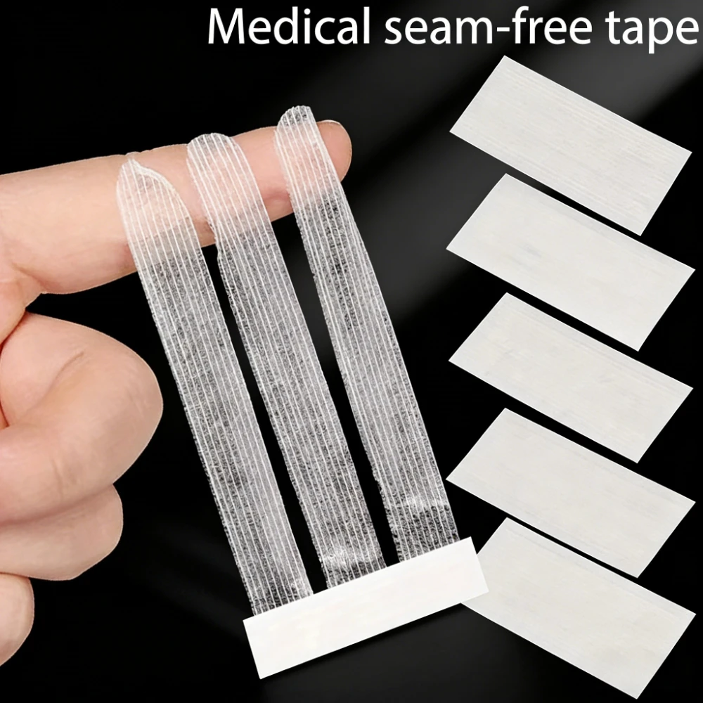 5 Strips Wound Skin Closure Strips Postpartum Wound Repair Cosmetic Surgery Strip Adhesive Medical Suture Free Surgical Tape view 2