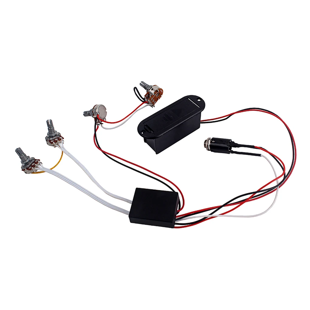 Guitar Preamp Circuit Wiring Harness Pre-amplifier Pickup Control System