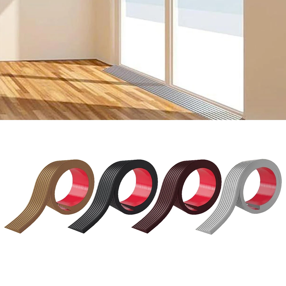 Striscia di transizione per pavimento marrone scuro Rampa di transizione multisuperficie Rampa di accessori Opzioni di colore multiple Materiale in gomma robusta