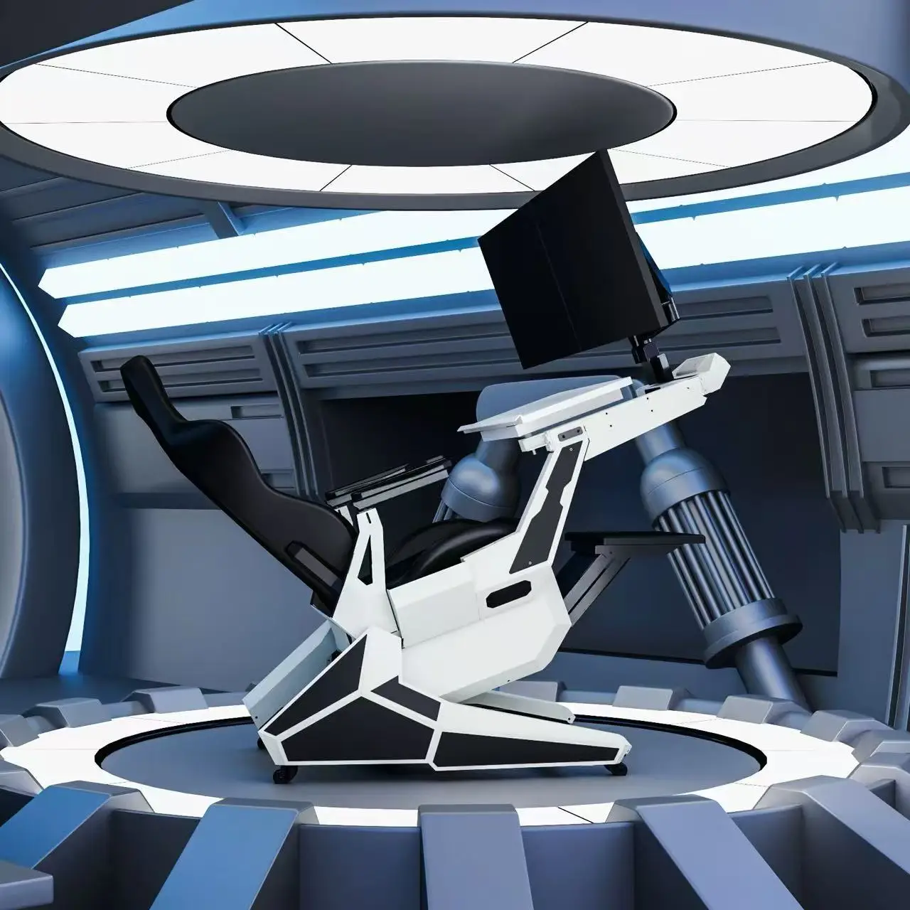 EASE POD PRO new design Comfortable Recline Workstation Computer Cockpit Zero Gravity workstation easecomfy brand