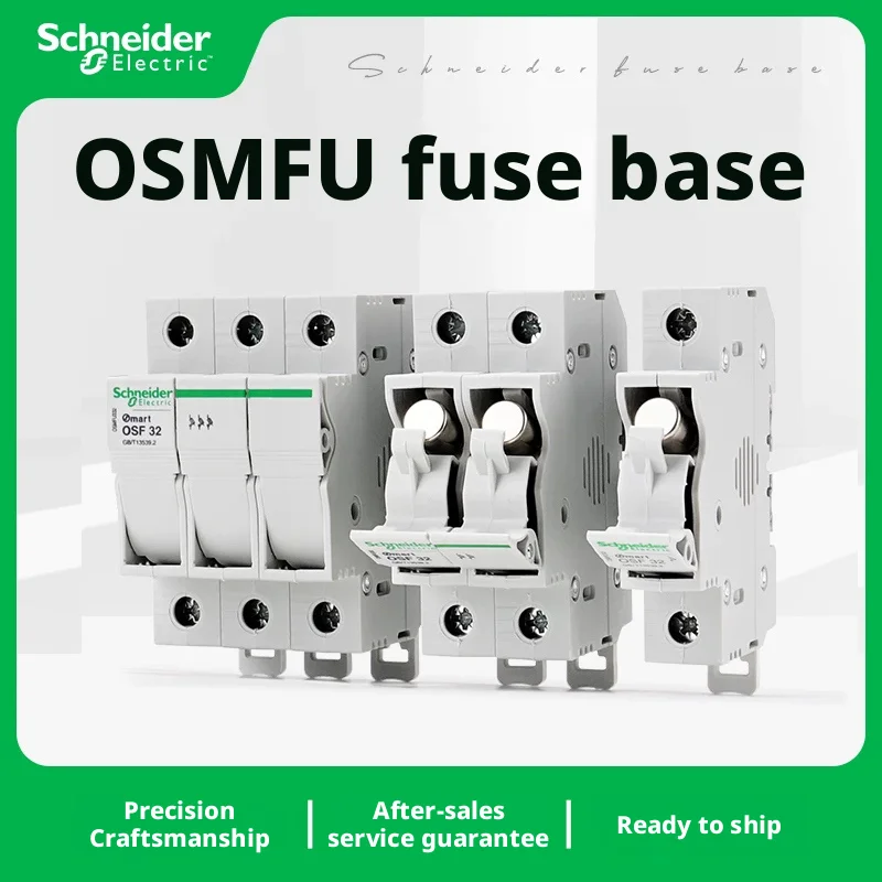 

База предохранителя Schneider OSMFU232 Mart OSF32 2P 1P 10x38 1A-32A Предохранитель OSF 32 Совершенно новый оригинальный