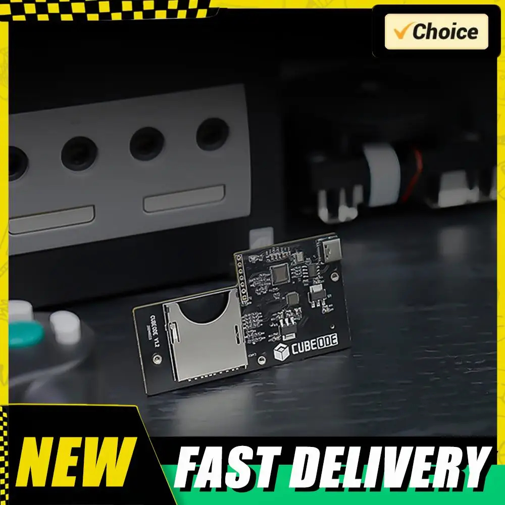 

CUBEODE V1.2 GC Loder No SD2SP2/SDGecko Эмулятор оптического привода Замените оригинальный DVD-привод для игровой консоли NGC GameCube