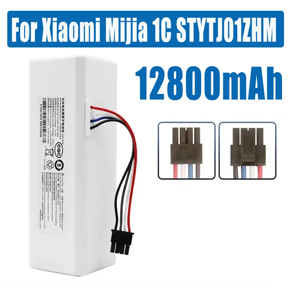 

14.4V 12800mAh P1904-4S1P-MM Xiaomi Mi Jia 1C STYTJ01ZHM Robot Vacuum Cleaner Accessories Original Part