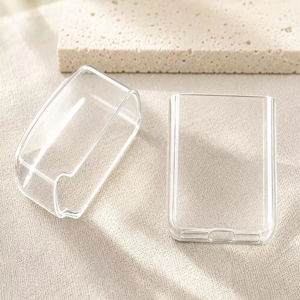 Transparent TPU Soft Protective Shell For Zippo Slim Narrow Size Lighter Anti Scratch/Drop/Protect Paint Outer Case Accessories
