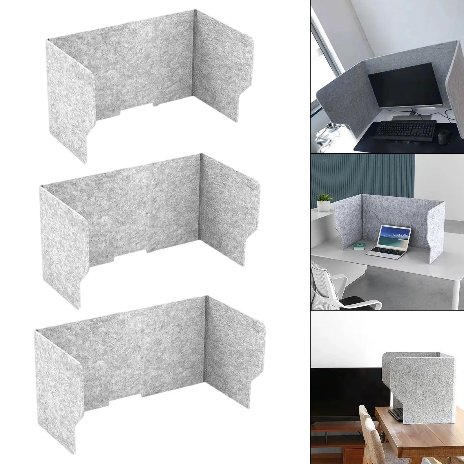 لوحة خصوصية مكتبية مقسمة للمكتب عازلة للصوت تقلل من الضوضاء ومقسم مكتب للتعلم عن بعد والمكتب والطاولة المنزلية