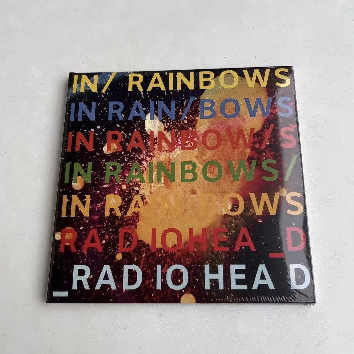 

Retro Radiohead Music CD In Rainbows Album Compact Disc Cosplay CD Walkman Car Play Songs Party Music Soundtracks Box Gifts Prop