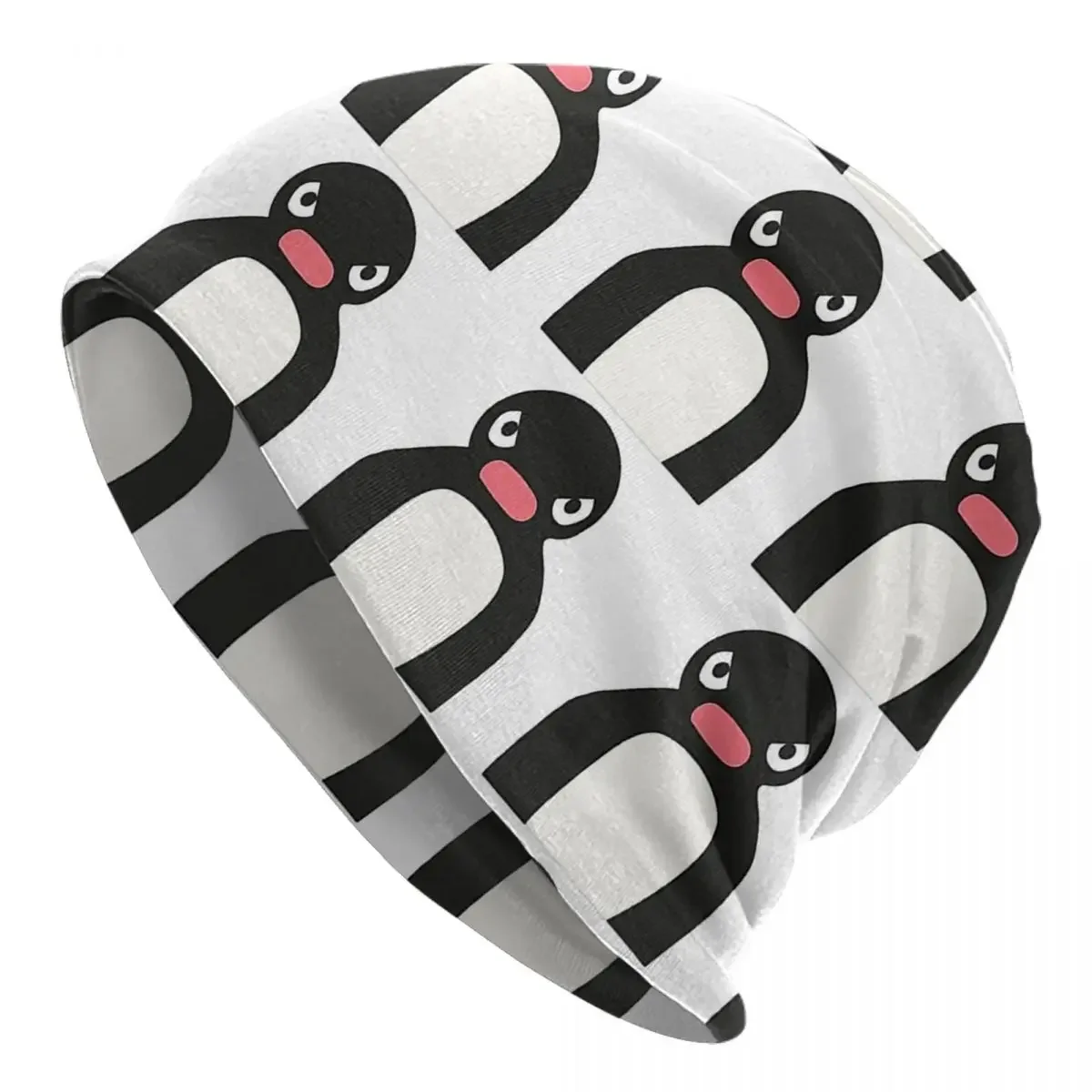 Angery Pingu Bonnet Hats Men's and Women's Fashionable Knitting Skullies Beanies Caps