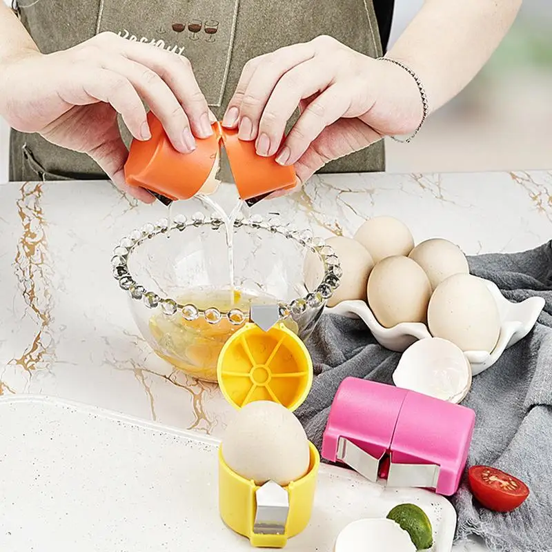 egg cutter Egg Shell Opener Egg Beater EggShell Separator kitchens accessories eggs cutting Household kitchen baking Eggs tools