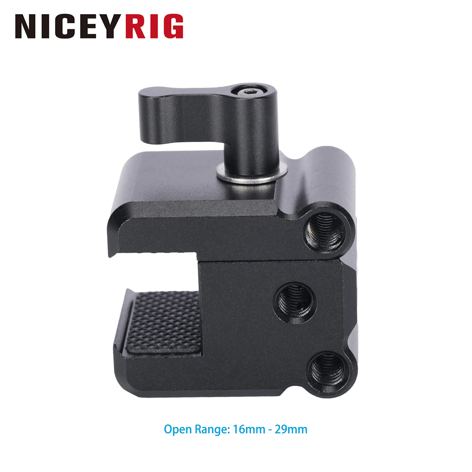 NICEYRIG Camera Counterweight Mounting Clamp for DJI RS Mini Series/DJI RoninS/Zhiyun Weebill (Open Range:16-29MM)