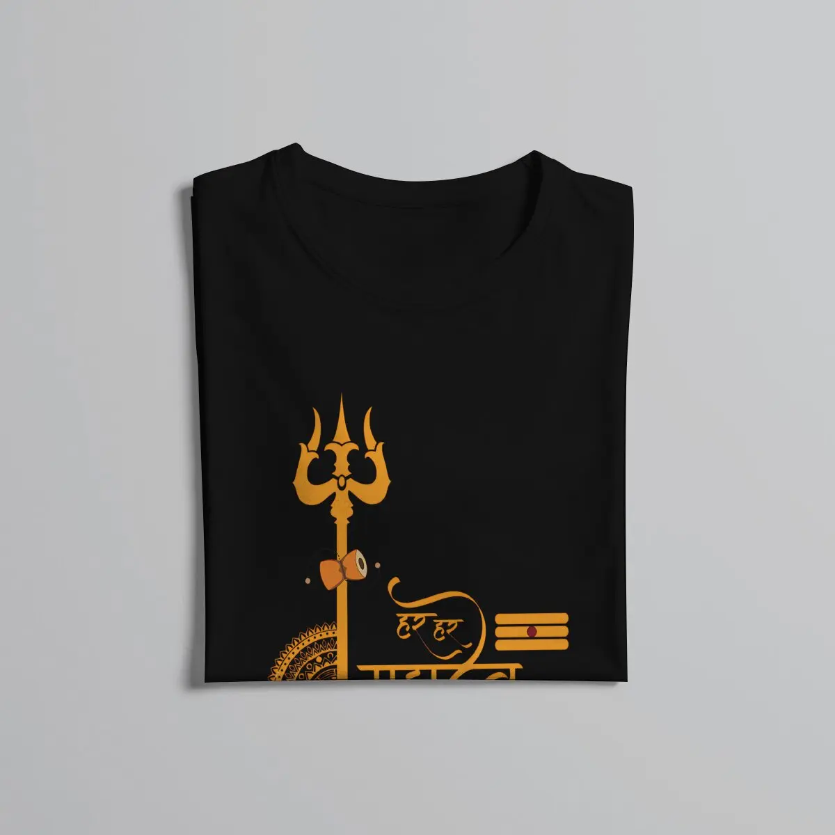 Lord Shiva India Indian God Polyester TShirt for Men HAR HAR MAHADEV D02 Soft Summer Sweatshirts T Shirt Novelty New Design