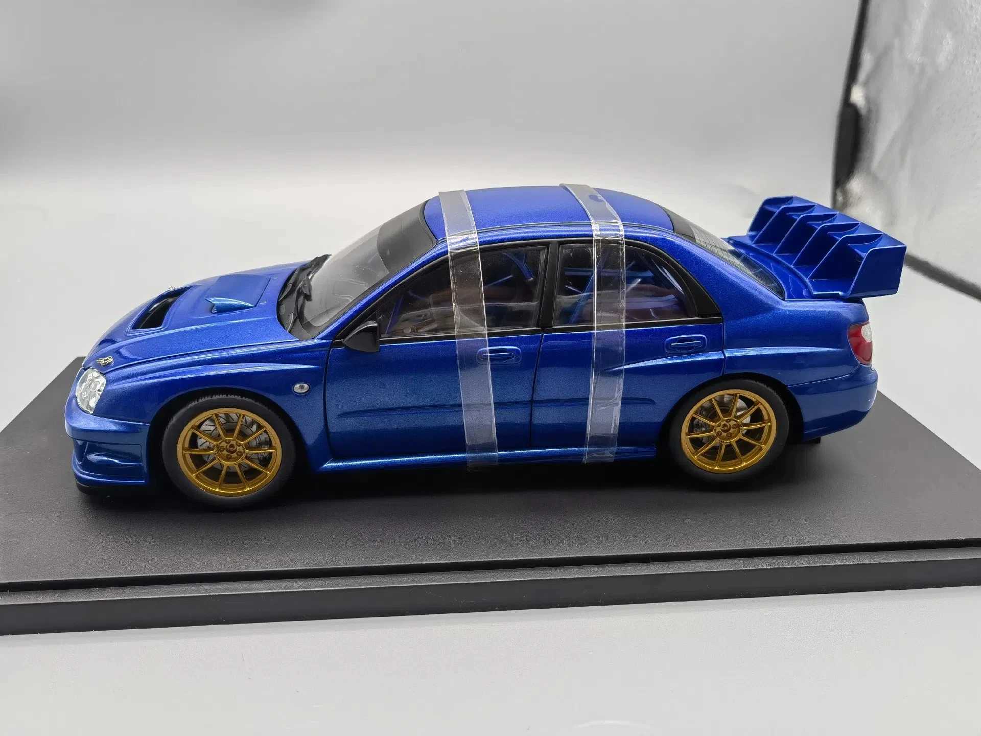 Autoart 1:18 Impreza WRC 2003 Blue JDM Simulation Limited Edition All Open Alloy Metal Static Car Model Toy Gift