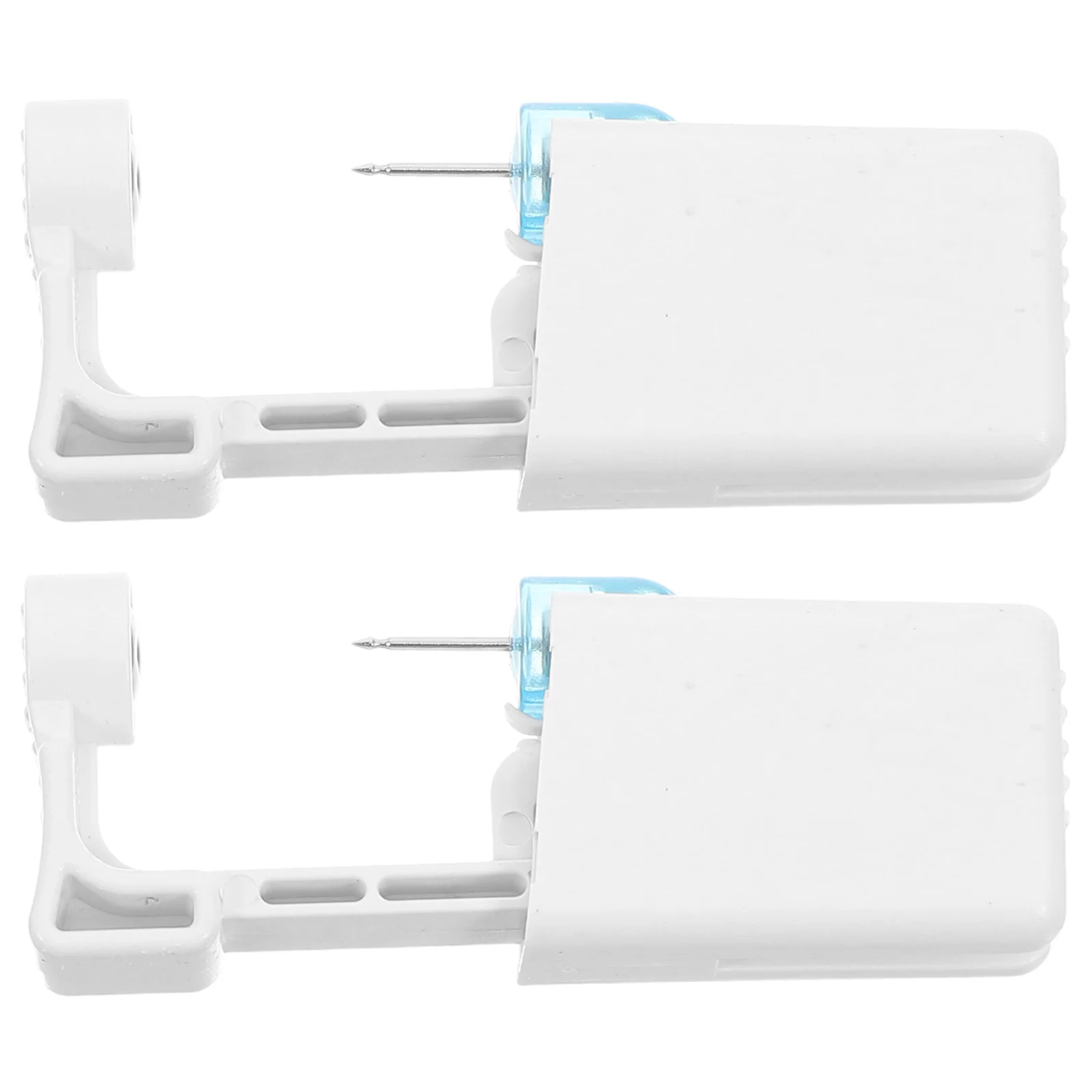 

4Sets Self Ear Piercing Kit Low Pain Disposable Tool with Precision Positioning for Home Use Ear Hole Piercer Device