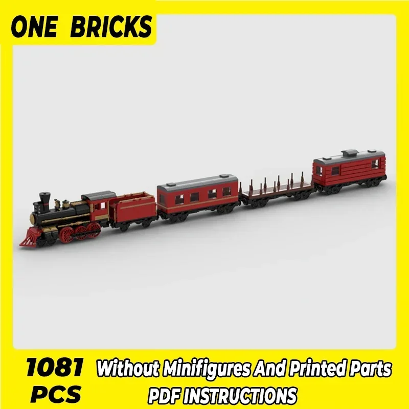 Moc Building Bricks Famous City Car Model Far West Train Technology Modular Blocks Gifts Christmas Toys DIY Sets Assembly