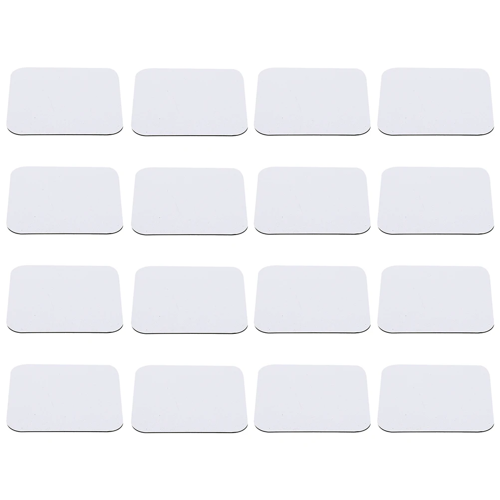 

10 Pcs Magnets for Fridge Pearl Light Magnetic Refrigerator Sticker Sublimation Cute Force White Blank