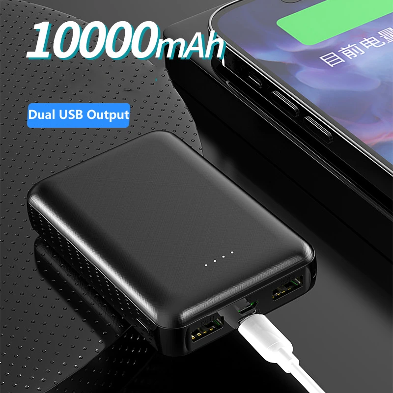 

5V 2A Power Bank 20000mAh for Heating Jacket Air Conditoning Suit External Battery Powerbank for iPhone 16 Mobile Phones Charger
