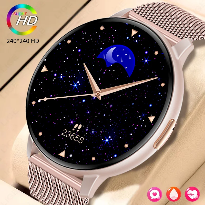 

LIGE Waterproof Women Smart Band Watch Men Bluetooth Call Sports Fitness Watches Ladies Heart Rate Smartwatch For Android IOS