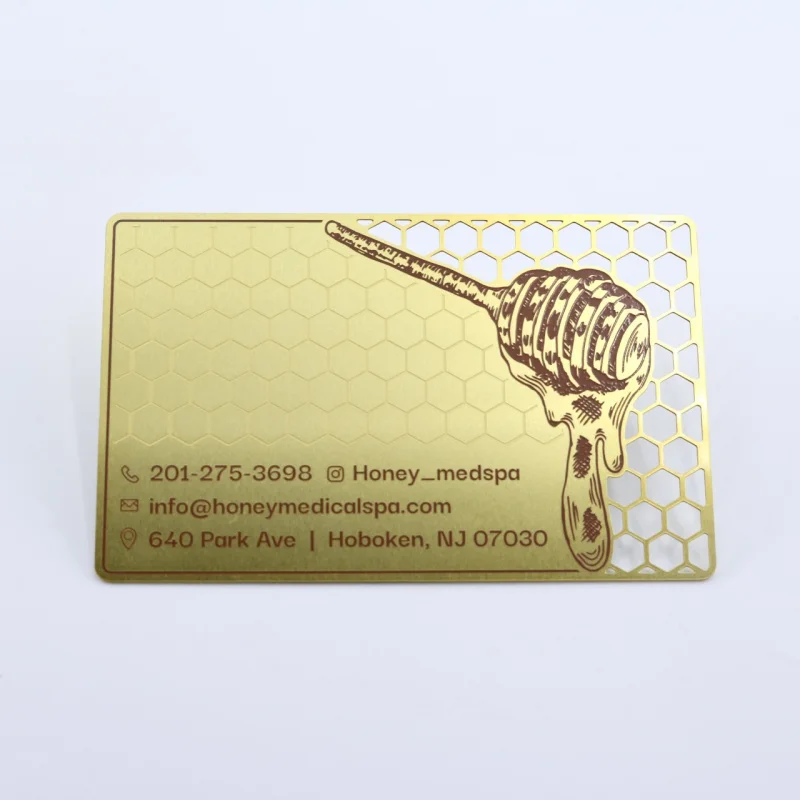 pieces-Custom.High end Customized Latest Brass Metal Business Card Standard High Quality Made Luxurious Business Card