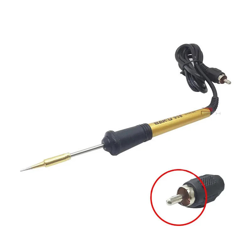 BAKU Mini lutowane ceramiczne żelazny uchwyt 12 V AC DC złącze RCA dla BK-938 zamiennik dla telefonu komórkowego spawania naprawy