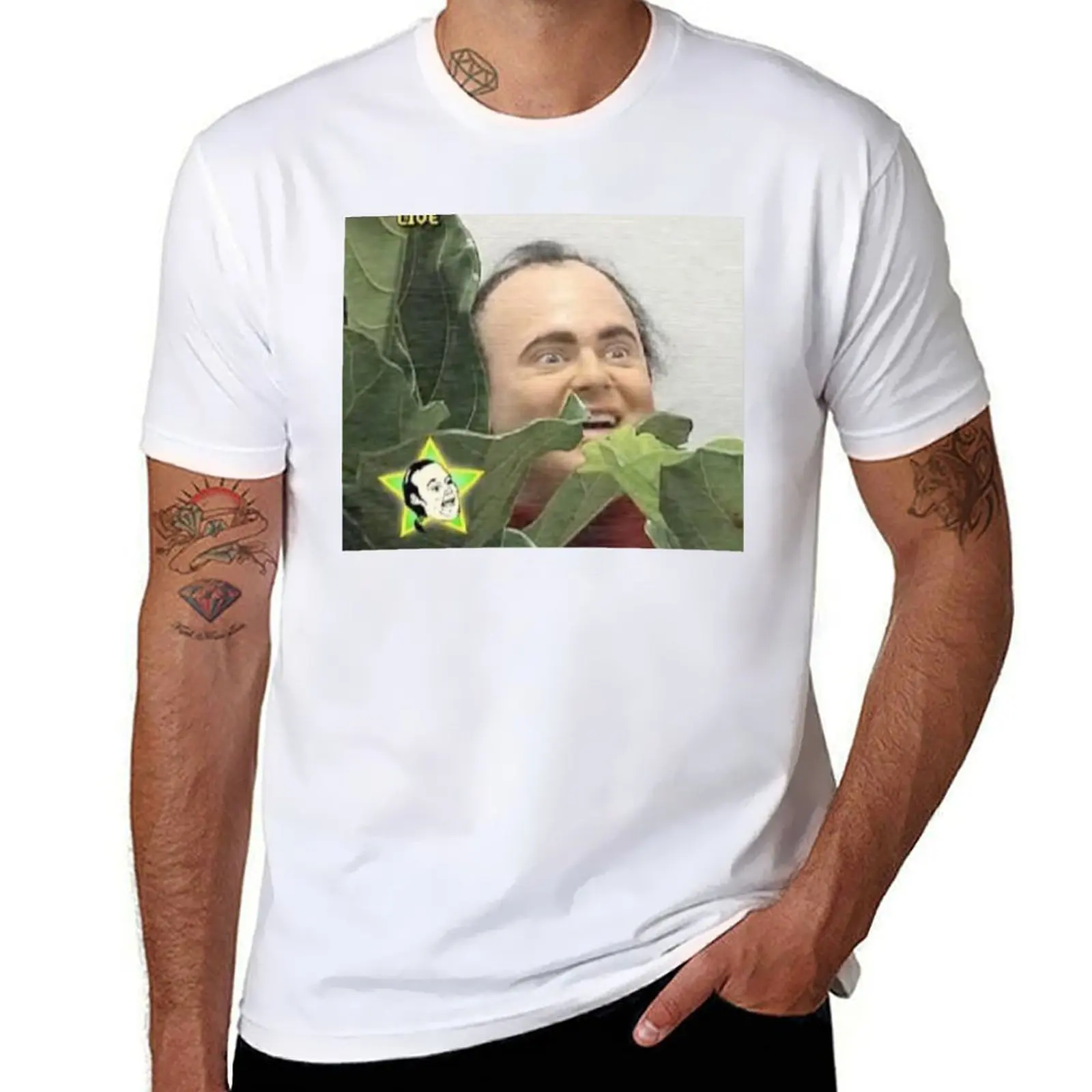 Футболка Spagett Spooked ya, мужская футболка, мужские футболки из плотного хлопка, футболка с рисунком