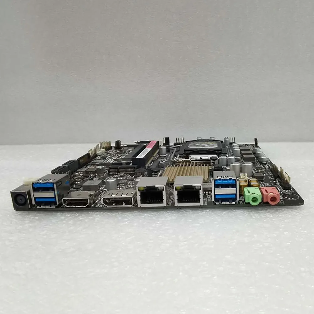 H110T For Asus Dual Network Itx Motherboard All-In-One Industrial Control Board Htpc Built-In Lvd