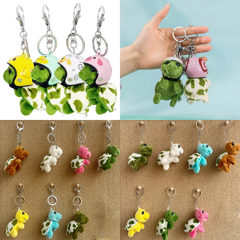 Zodiak Helm Penyu Gantungan Kunci Liontin Kartun Mewah Penyu Laut Gantungan Kunci Hewan Lucu Pemegang Kunci untuk Dekorasi Mobil Hadiah Pesta