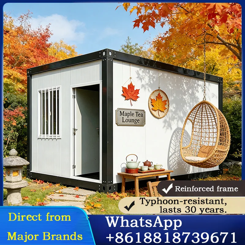 

Долговечные огнезащитные водонепроницаемые настраиваемые модульные контейнерные домики для рабочей силы, лагеря, хобби, ремесленной комнаты