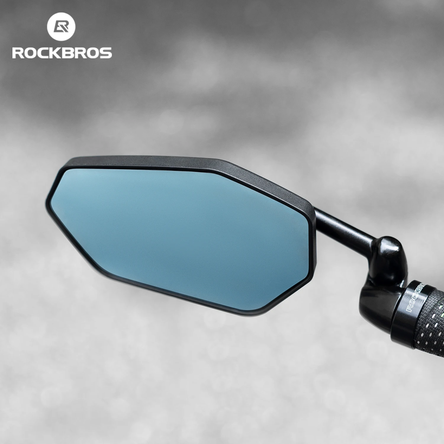 

ROCKBROS Велосипедное зеркало Съемное портативное 360° ° Вращающееся зеркало заднего вида, наружное безопасное зеркало на руле, велосипедное оборудование