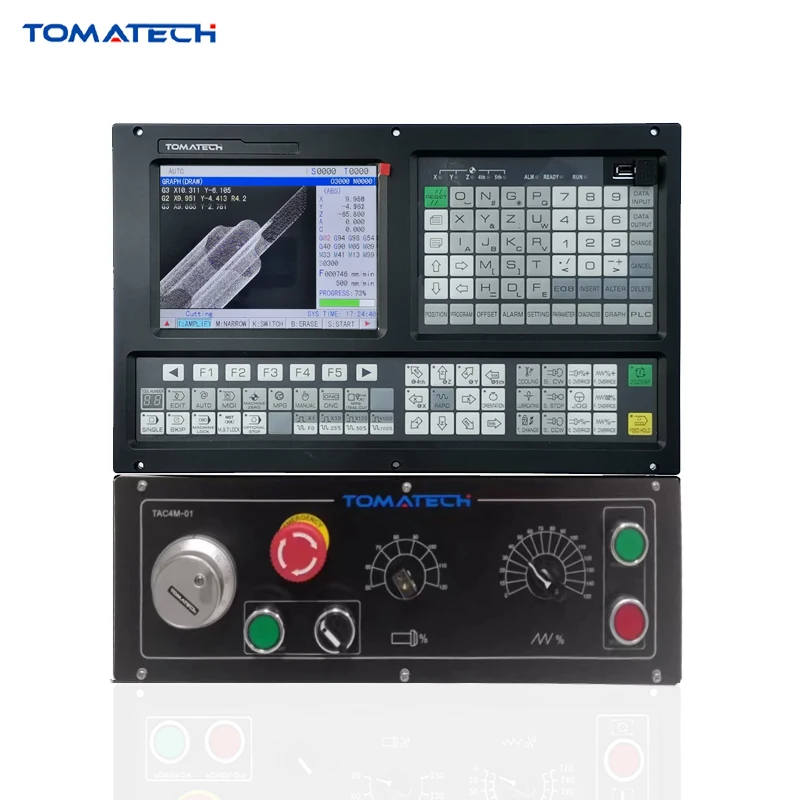 Latest Style Mpg Panel of Turret Punch Machine Cnc Controller Servo Motor 3 Axis Cnc Controller  System Kit