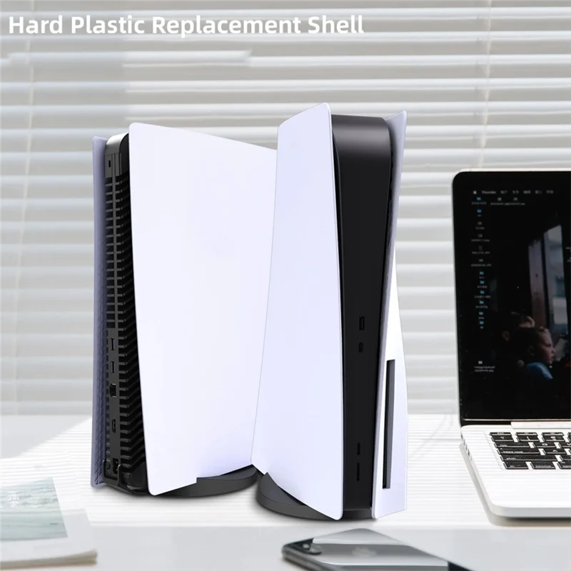 【2025 NEWLY】For Playstation 5 For PS5 Console Accessories White Cover Plate Replacement Side Panel Disc Edition