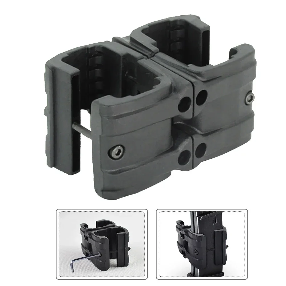 FMA MP7 doble cargador acoplador paralelo Clip Rifle revista conector abrazadera soporte Maglink accesorios para pistola de juguete
