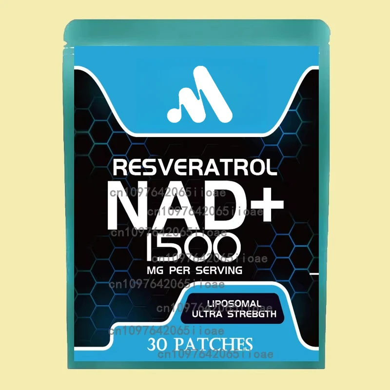 

Липосомаль NAD+ с трансмиссиональными пластырями Resveratrol поддерживает сотовое здоровье, 30 пластырей