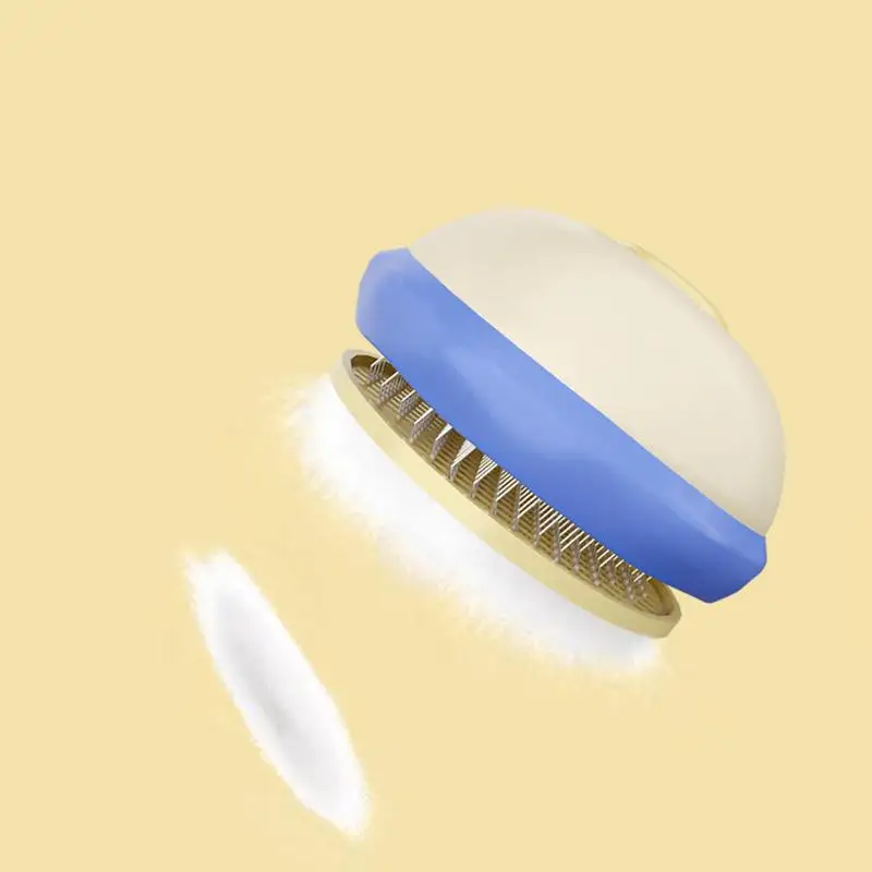 Grooming Brush For Cats Cat Brush For Short Hair Cats With Release Button Dog Shedding Brush For Grooming Gently Removes Loose