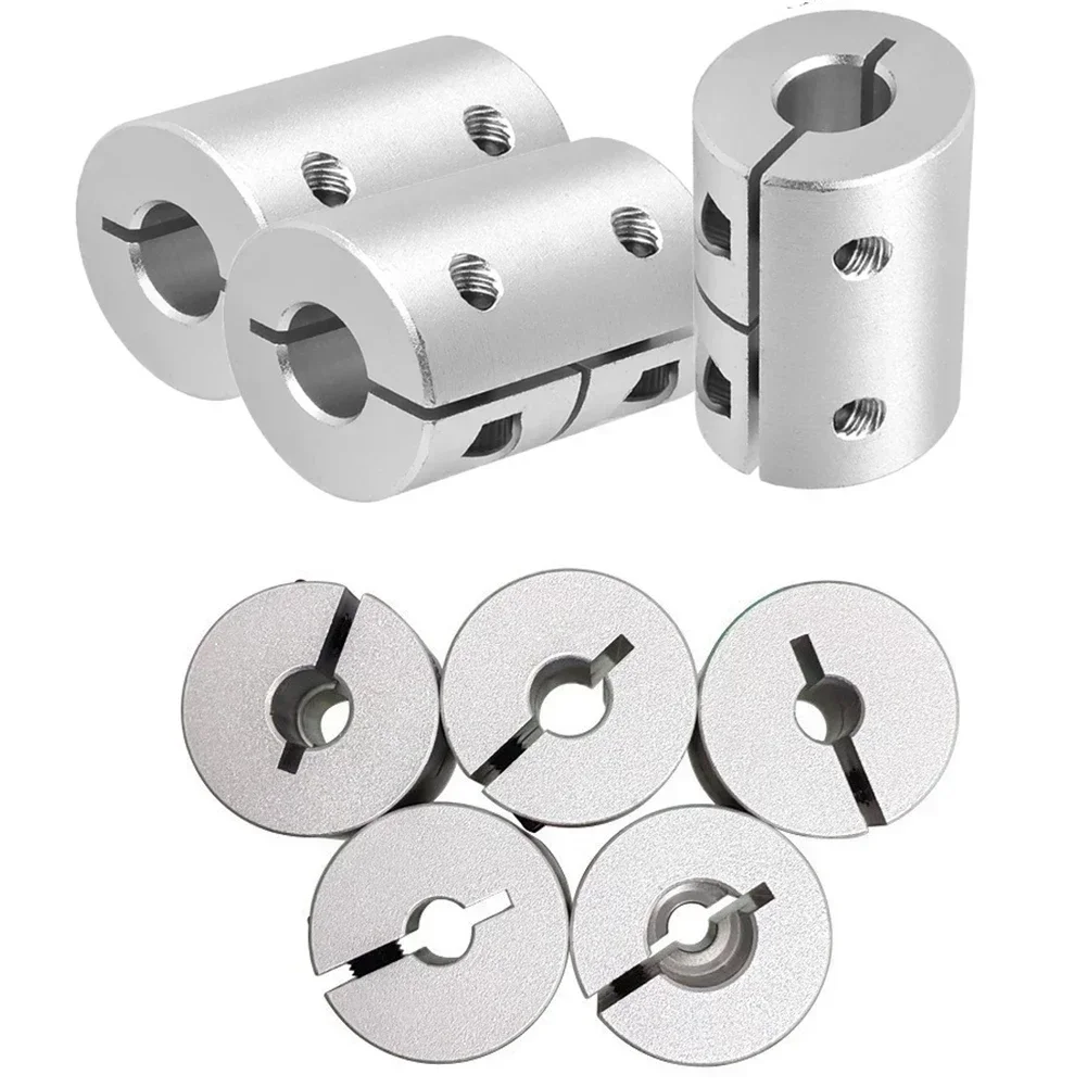 3D-Printer T8 Lead Screw Rigid Shaft Coupler Clamp Stepper Servo Motor Coupling D20 D25 4-8 5-5 5-6 5-8 6-6 5-10 6.35-8 6.35-10