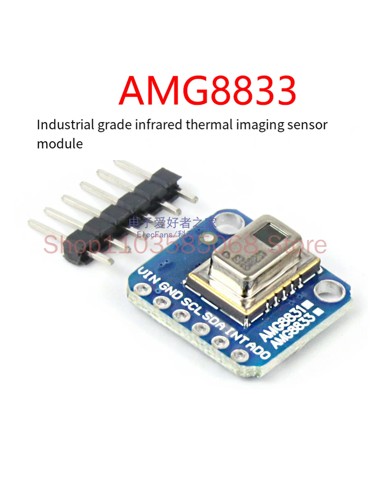 

AMG8833 Infrared Thermal Imager Module 8x8 Infrared Infrared Thermal Imaging Sensor Array Temperature Measurement Board