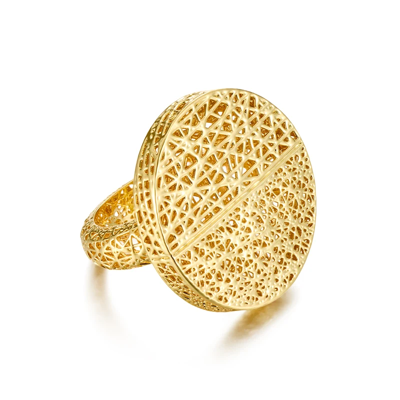 IVOG Ringe mit ausgehöhltem Design für Damen, die feine und unregelmäßig ineinander verschlungene Linien verbinden, Modeschmuck, Geschenk