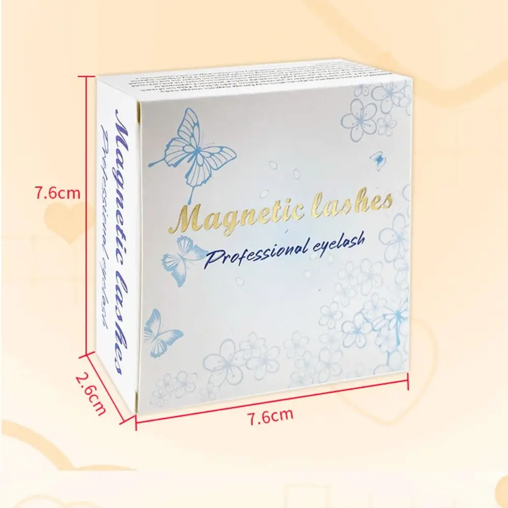Cils magnétiques à plusieurs reprises avec applicateur faux cils magnétiques naturels faciles à utiliser aucune colle requise