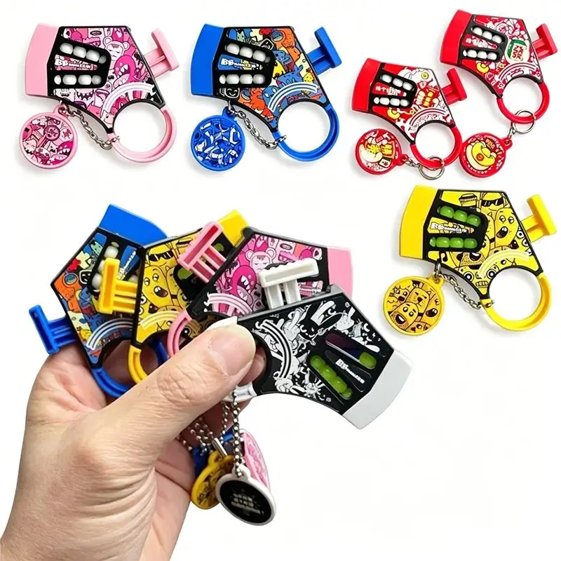  Mini Finger Shooting Cannon Cool Boy Series Toys Finger Accessories Children's Intelligence Series Toys Festival Party Gifts