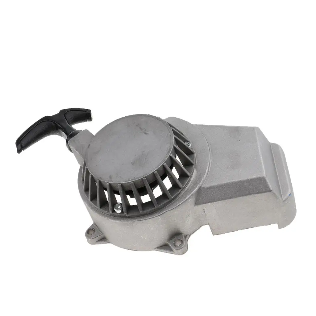 Pull Start Recoil Starter Durable Engine Start Handle for 49cc Mini Pocket Bike Off Road Motorcycle