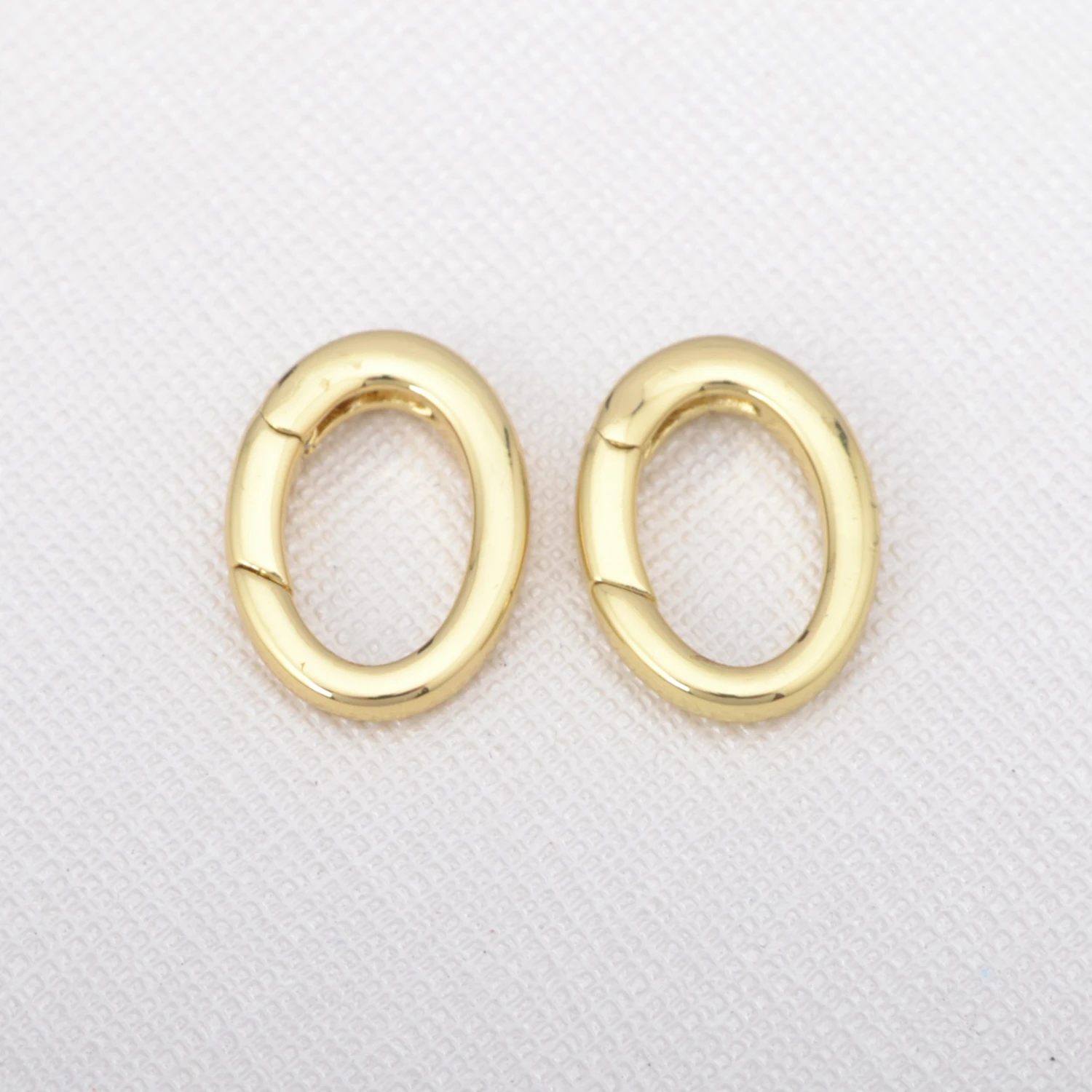 LJRIVER 4 Pcs Clasp for Handmade Jewellry Making Supplies Brass Lobster Clasp for Bracelet/Necklace Chains Parts for DIY Jewelry