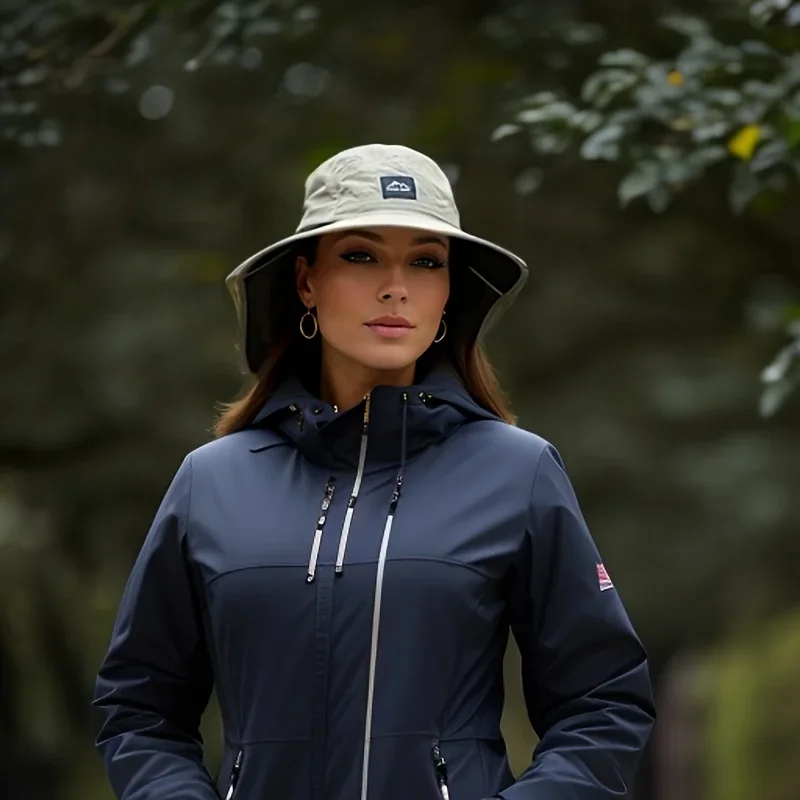 Chapéu de pescador com proteção solar ao ar livre para homens e mulheres, adequado para pesca, viagens, camping ao ar livre e caminhadas